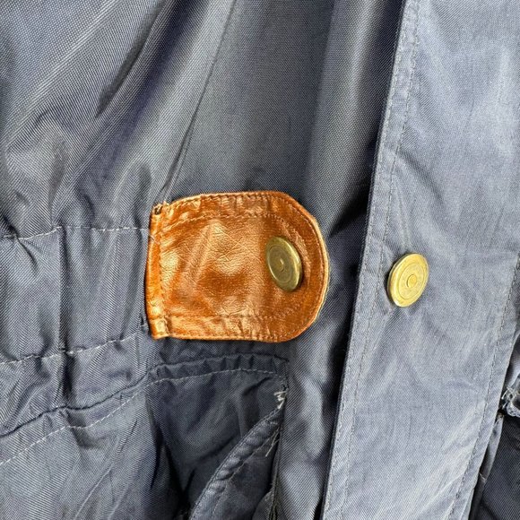 Vintage Ossi Skiwear Hooded‎ Snow Jacket Men's Size Medium Blue/Brown - Picture 5 of 16